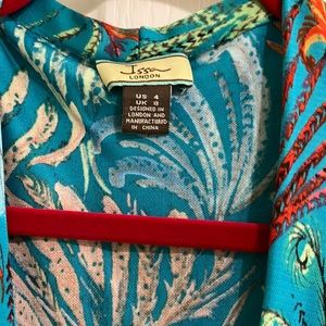 Issa London silk jersey US 4 UK 8 side zipper